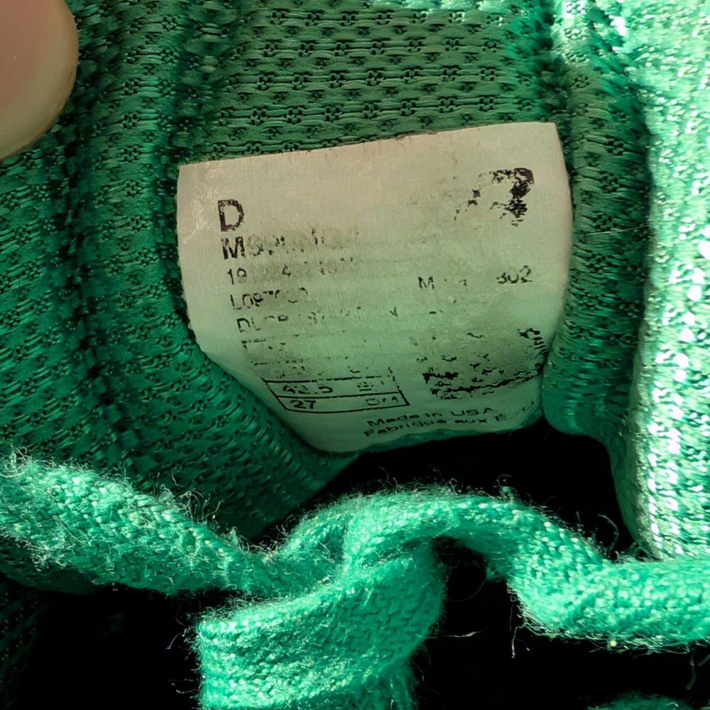 New Balance 990v4 Made in USA St. Patrick’s Day - Anguilla Green Size 8.5 - Picture 9 of 10